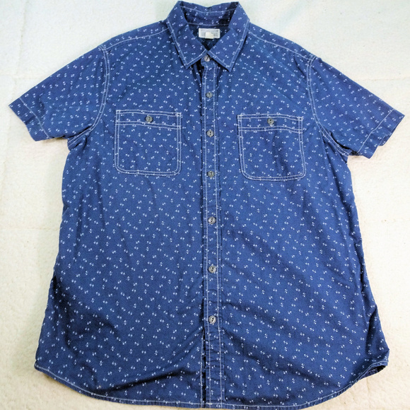 Converse One Star Button Up Shirt large - Picture 1 of 3